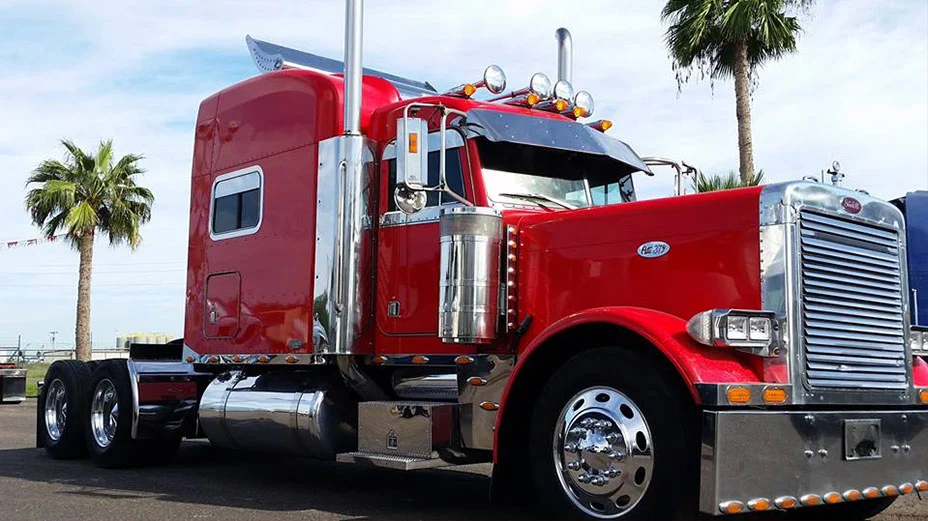 Texas Truck Store heavy semi trucks and trailers lot